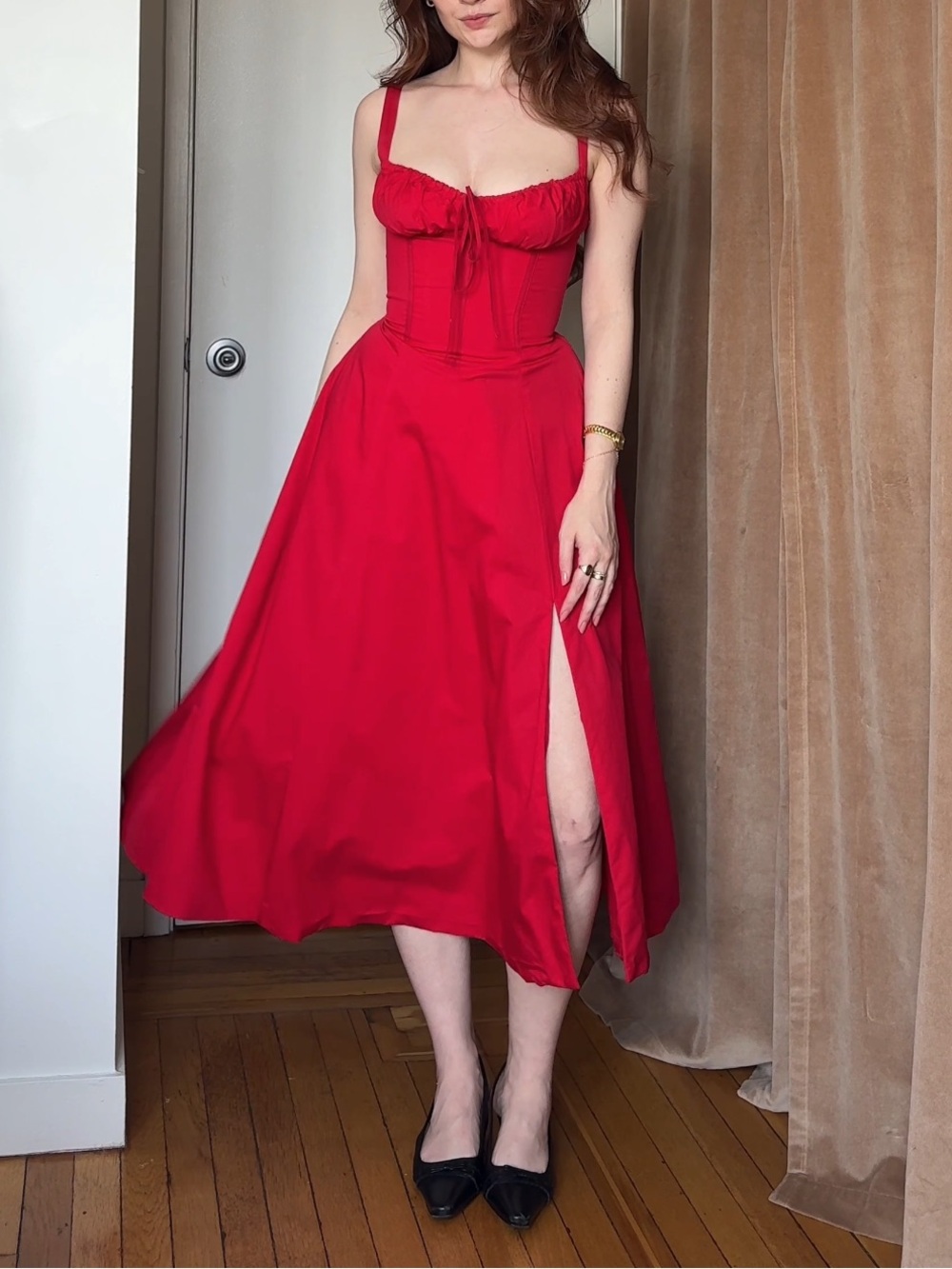 House of CB Carmen Midi Dress